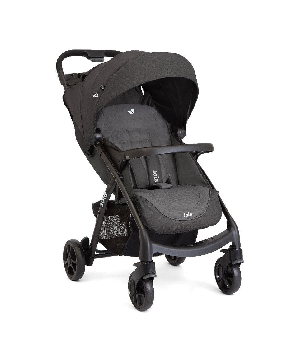 Joie Muze™ LX 2-in-1 Stroller | Birth to 15kg | Auto Gravity Fold with Parent & Child Trays | Deluxe All-Wheel Suspension | No-Adapter Compatibility with i-Juva & i-Snug 2 | Available in 6 Premium Colours - MINIMEE KIDS