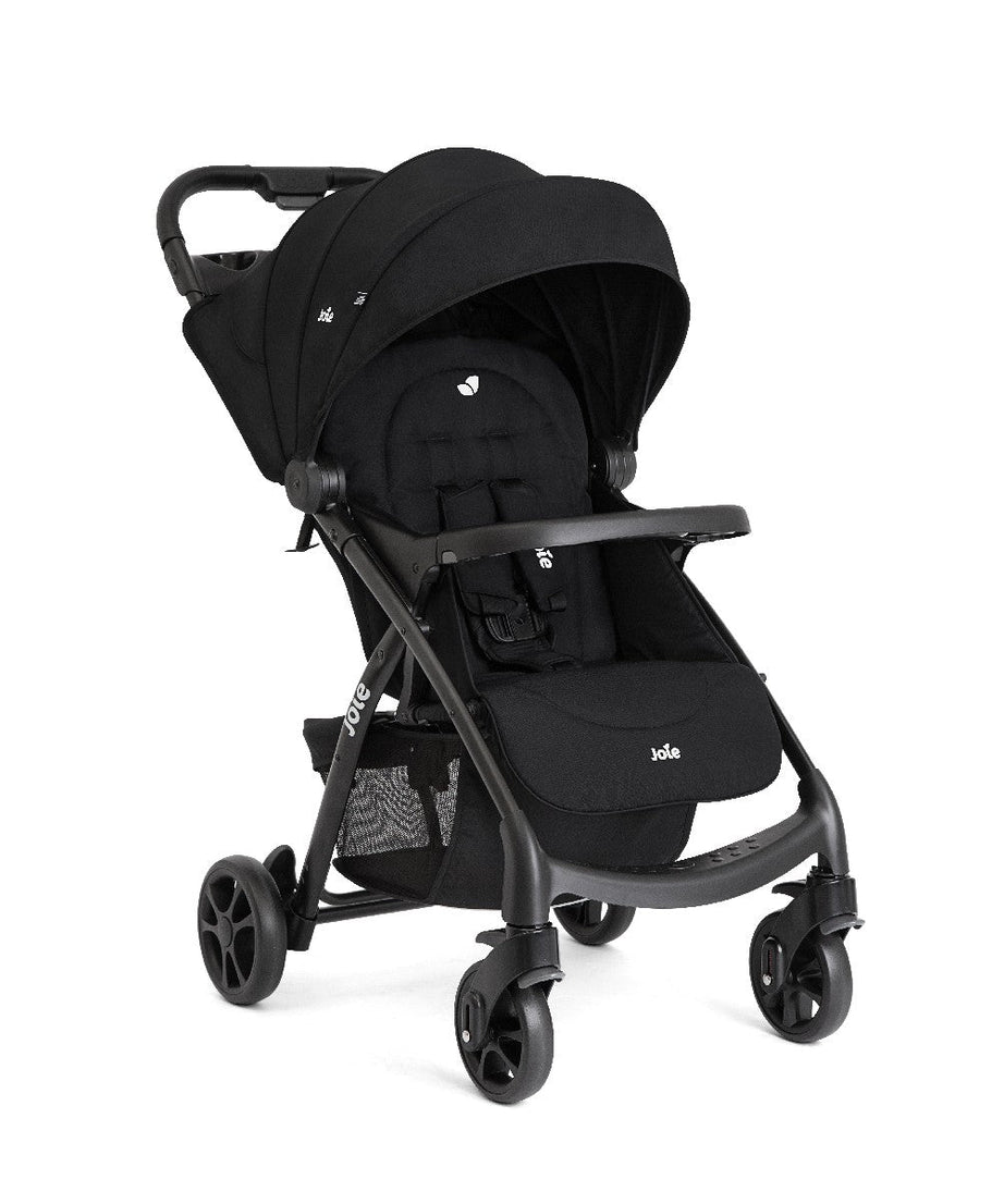 Joie Muze™ LX 2-in-1 Stroller | Birth to 15kg | Auto Gravity Fold with Parent & Child Trays | Deluxe All-Wheel Suspension | No-Adapter Compatibility with i-Juva & i-Snug 2 | Available in 6 Premium Colours - MINIMEE KIDS