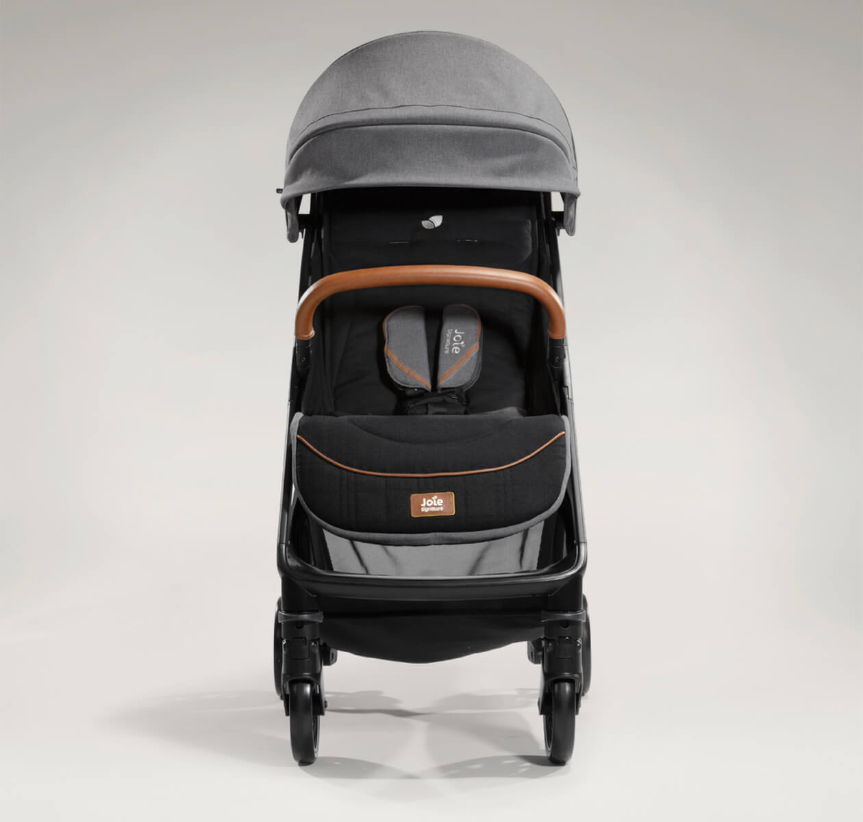 Joie Signature Parcel - Carbon - Versatile 3-in-1 Compact Stroller, Supports up to 22kg