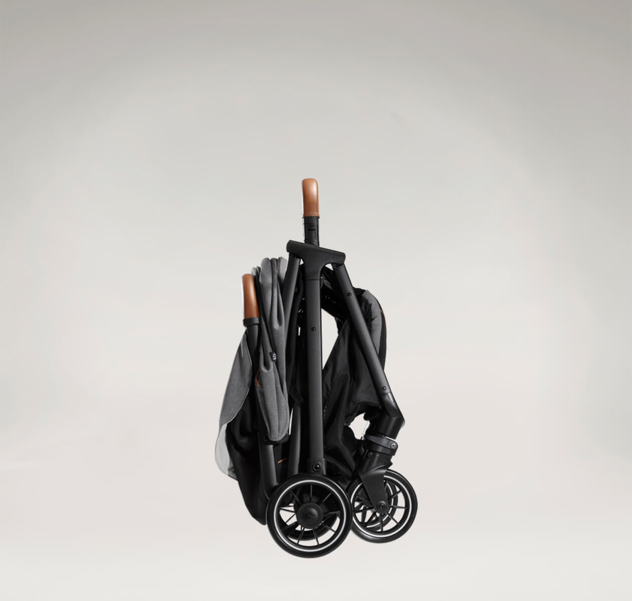 Joie Signature Parcel - Carbon - Versatile 3-in-1 Compact Stroller, Supports up to 22kg