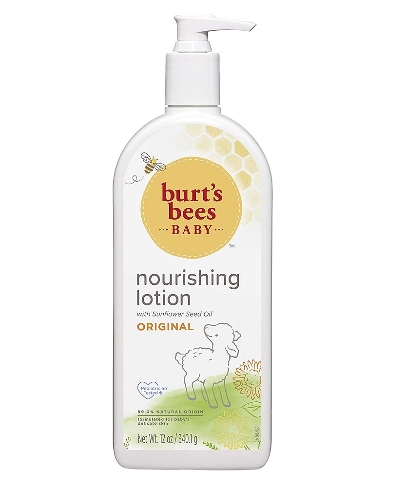 Burt’s Bees Baby Nourishing Lotion with Sunflower Seed Oil 340.1g | Original Formula - MINIMEE KIDS