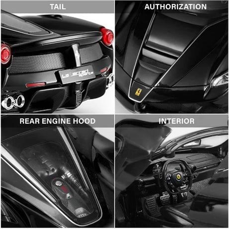 Rastar LaFerrari Aperta RC Car 1/14 Scale Licensed Remote Control Toy Car with Drift Function Button, Open Doors, and Working Lights | Perfect Gift for 6+ Ages