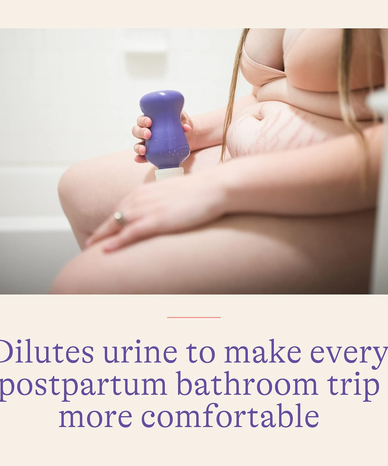 Lansinoh Postpartum Wash Bottle - Gentle Cleansing Care | Upside-Down Peri Bottle for Post-Birth Recovery & Hygiene | 360ml Hospital Bag Essential - MINIMEE KIDS