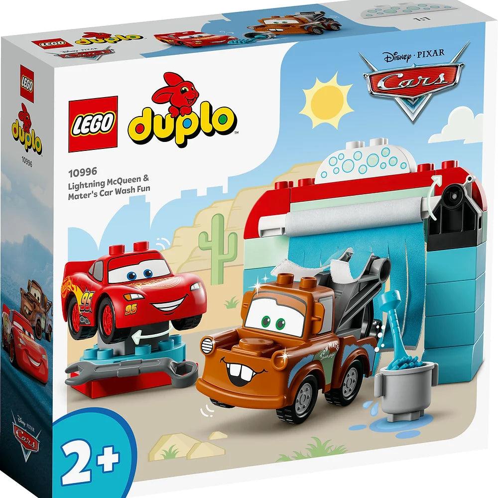 LEGO Duplo Disney Pixar Cars 10996 Lightning McQueen & Mater's Car Wash Fun 29 Pieces Building block toy for 2+ years