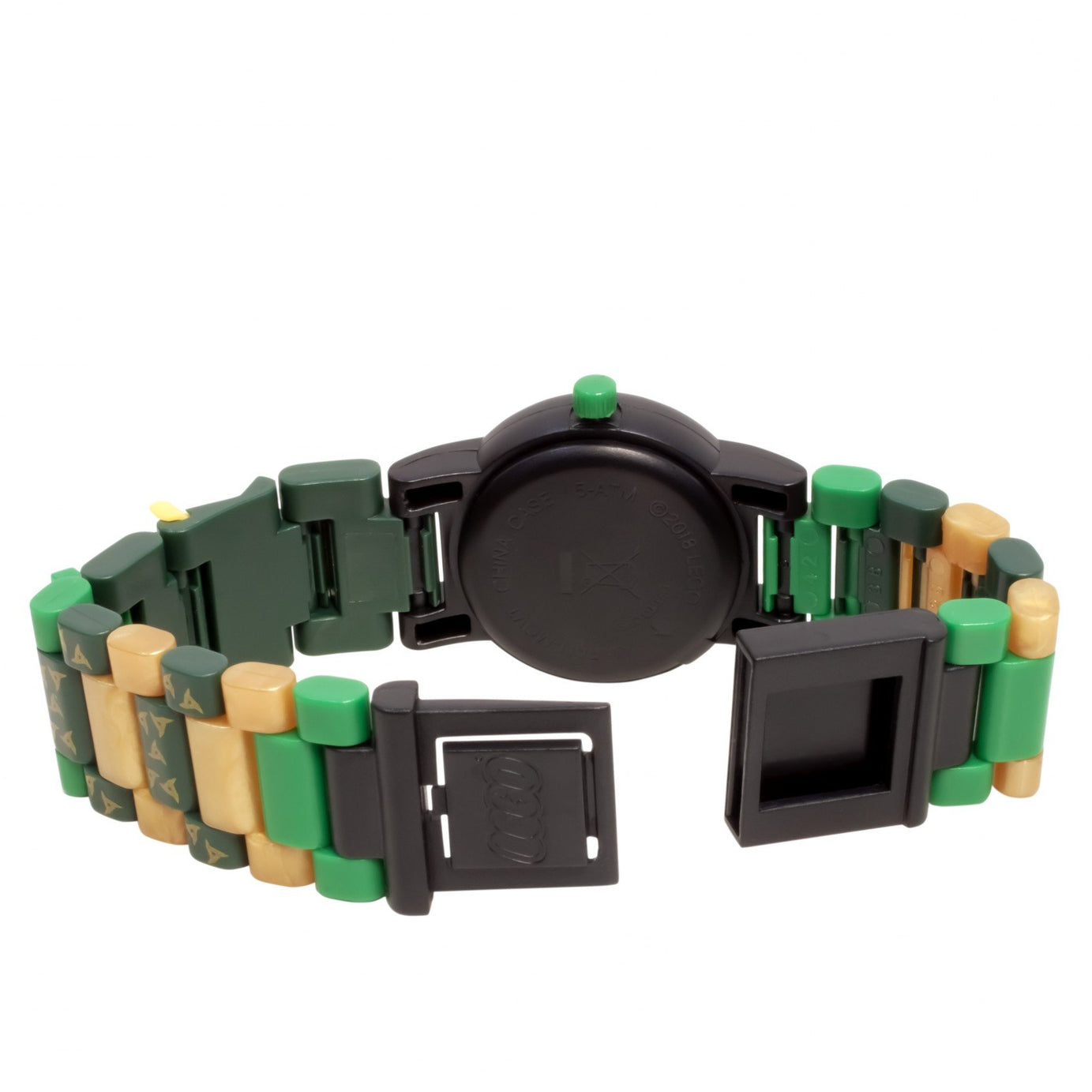 LEGO Ninjago 8021650 LLOYD Buildable Minifigure Link Watch, with Interchangeable Links, Analog Display, and Integrated Lloyd Minifigure, Water-Resistant Toy for Kids Aged 6+ (24 Pieces)