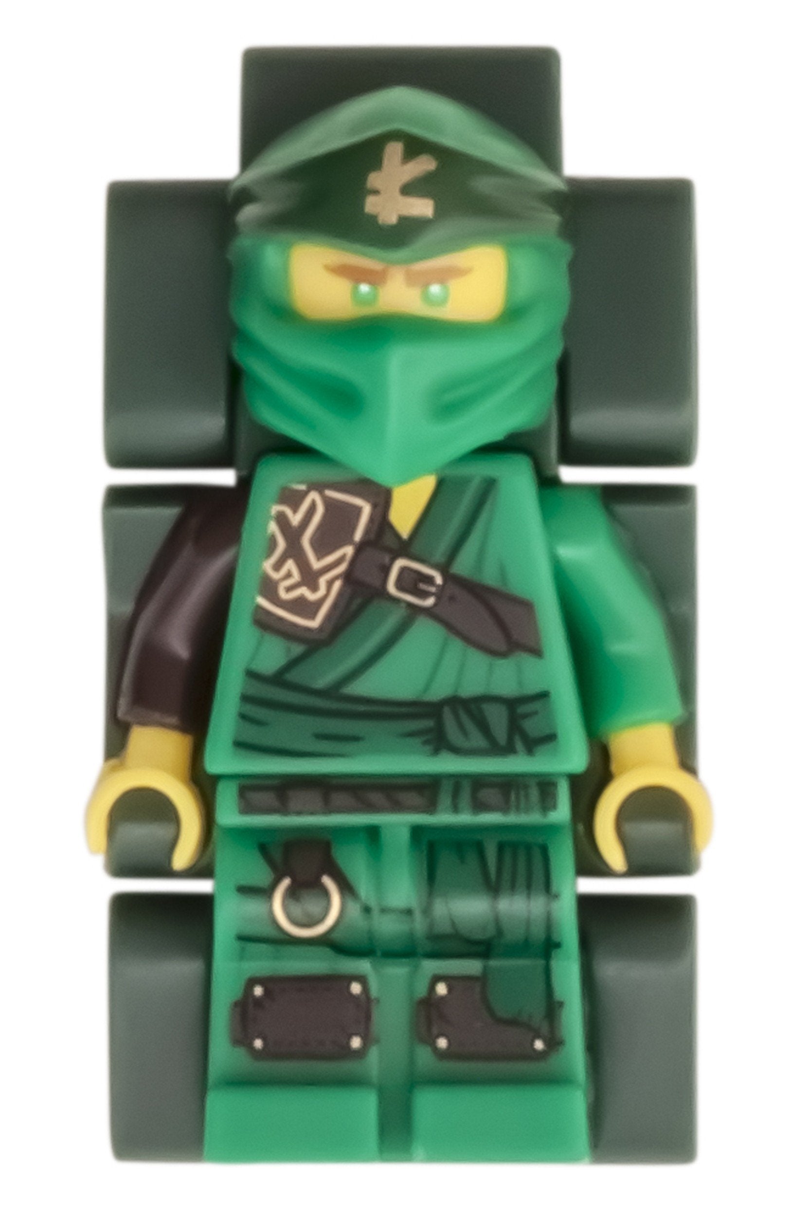 LEGO Ninjago 8021650 LLOYD Buildable Minifigure Link Watch, with Interchangeable Links, Analog Display, and Integrated Lloyd Minifigure, Water-Resistant Toy for Kids Aged 6+ (24 Pieces)