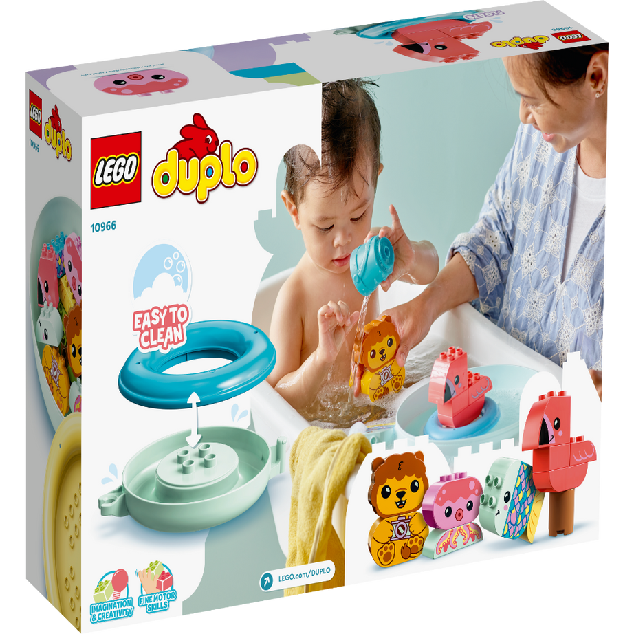 LEGO 10966 Duplo Bath Time Fun Floating Animal Island For Ages 1.5 Years and Up