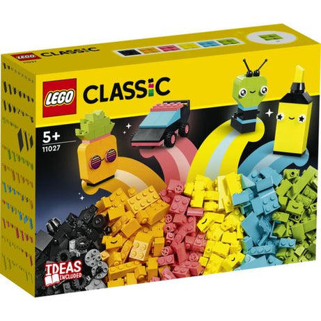 LEGO Classic Creative Neon Fun 11027 Building Toy Set 333 Pieces for 5+ Years