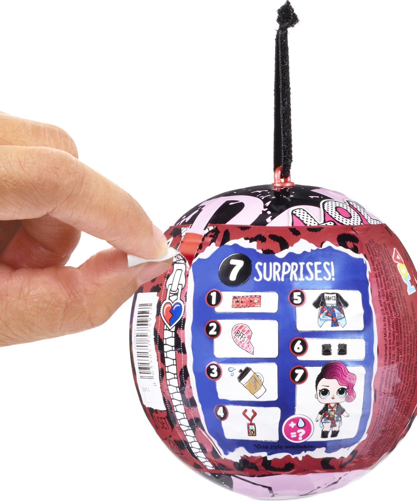 L.O.L. Surprise! BFF Sweethearts Rocker Doll – Let’s Be Friends! | Fan-Favorite Valentine’s Edition with 7 Surprises Including Outfit, Accessory, and Water Reveal | Limited Edition Sister of Rocker Boi