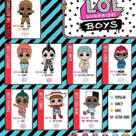 L.O.L. Surprise! Boys – Let’s Be Friends! Series 1 | 7 Surprises Including Outfit, Accessories & Water Reveal | Collectible Brother Dolls of Fan Favorites | Random Styles in Blind Pack
