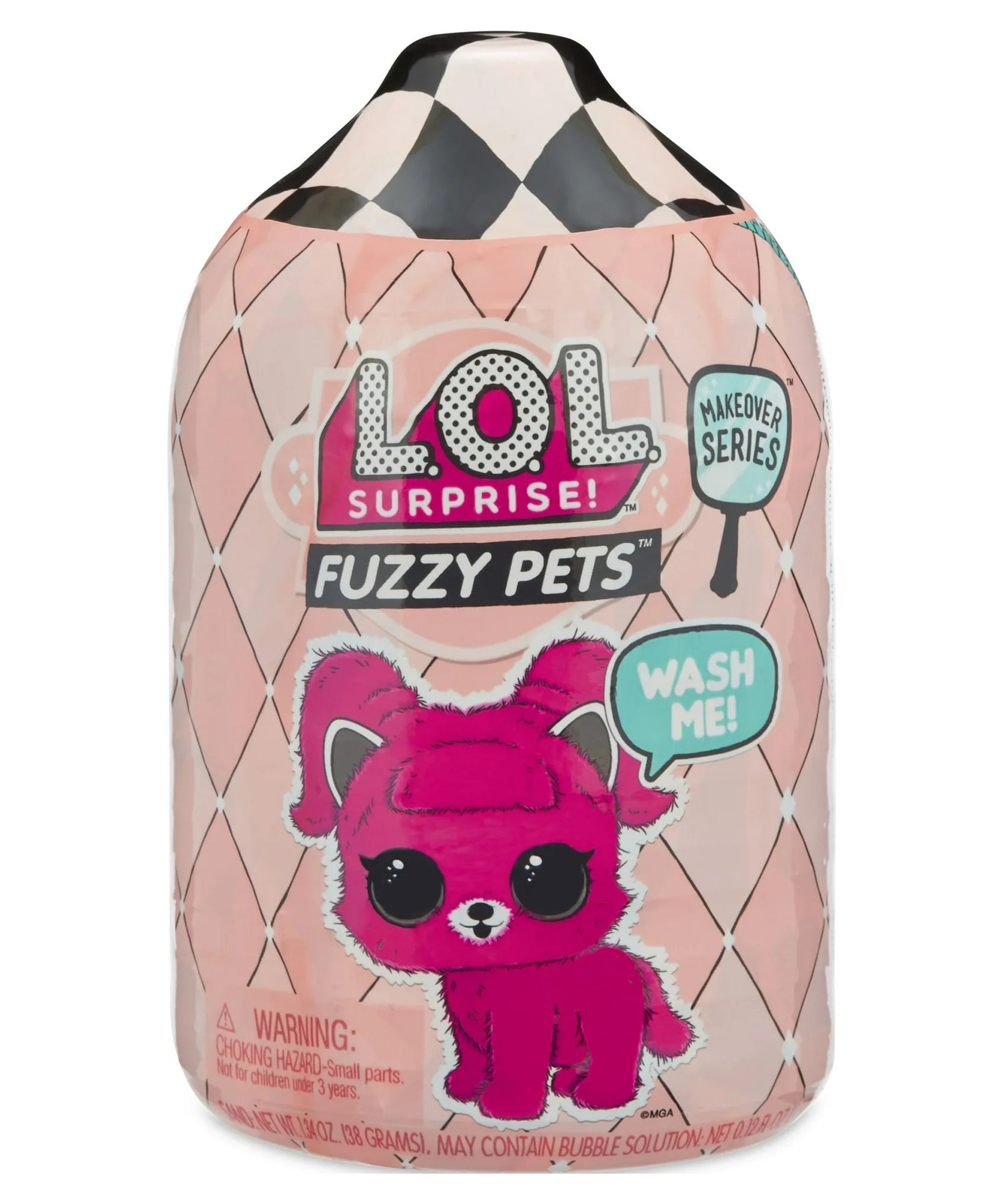 L.O.L. Surprise! Fuzzy Pets – Makeover Series | Washable Colorful Fuzz with 7 Surprises | Unbox, Wash & Reveal Pets in Shampoo Bottle Case - MINIMEE KIDS