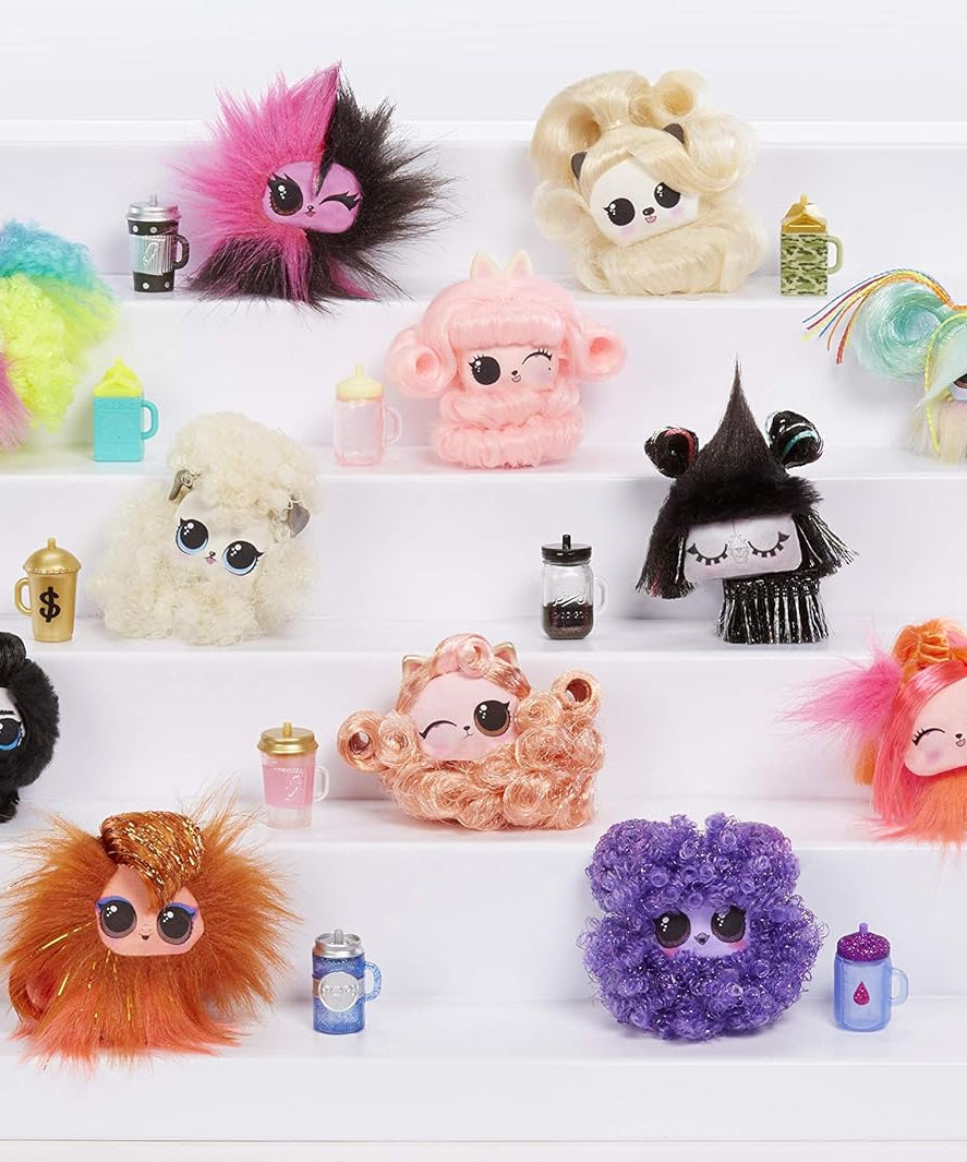 L.O.L. Surprise! Lights Pets with Real Hair & 9 Surprises Including Black Light Surprises - Collect All 12 Pets!