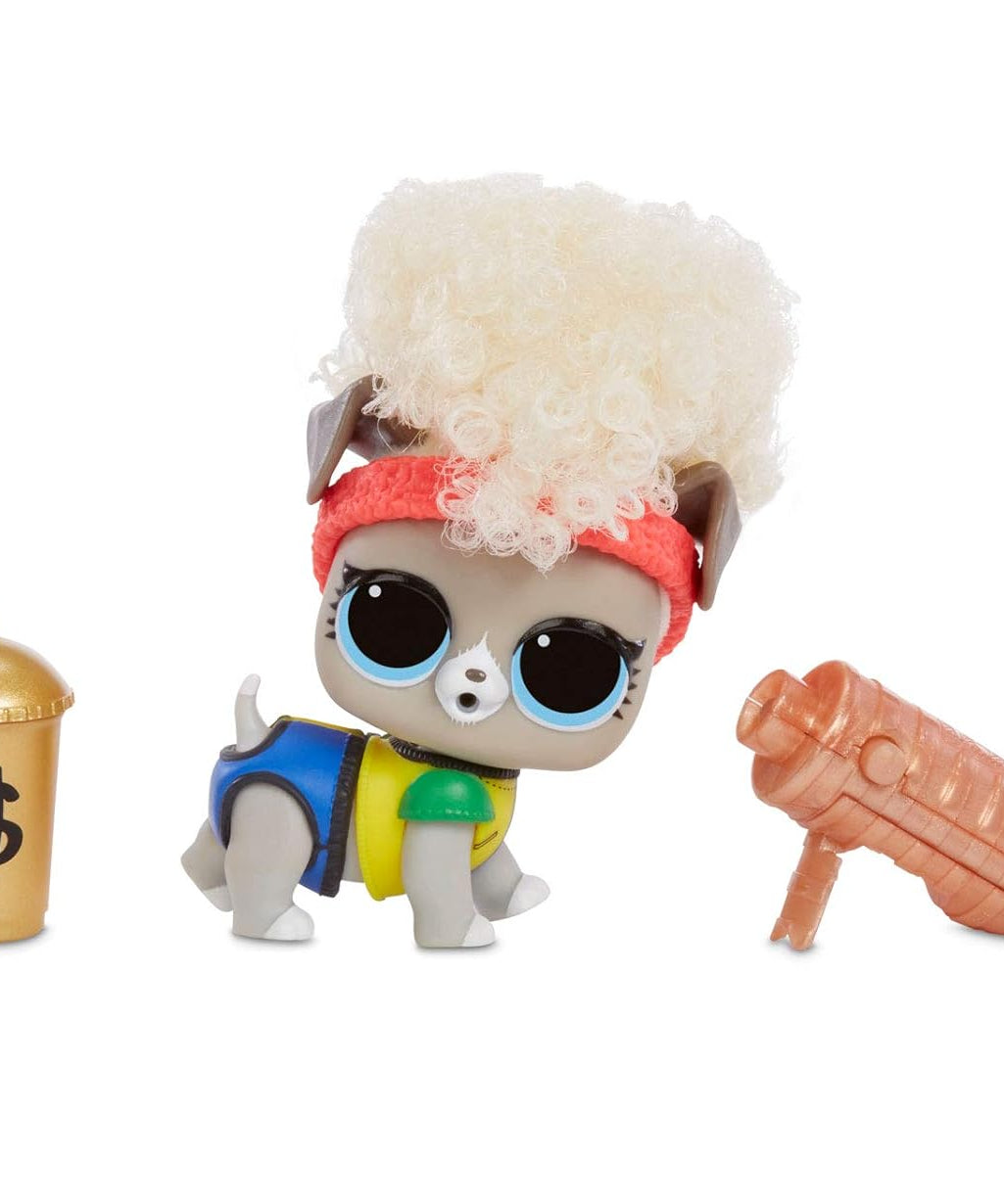 L.O.L. Surprise! Lights Pets with Real Hair & 9 Surprises Including Black Light Surprises - Collect All 12 Pets!