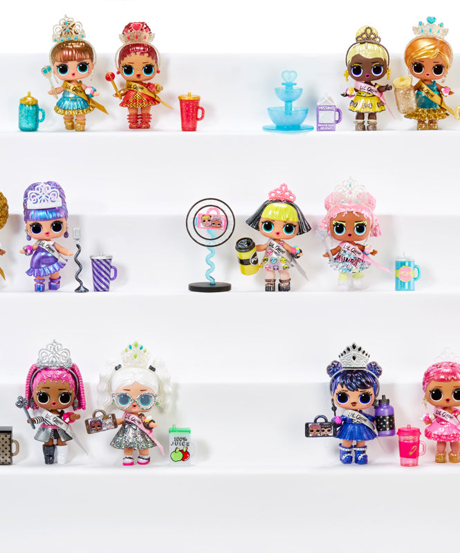 L.O.L. Surprise! Queens Doll – Royal Edition with 9 Surprises | Throne, Tiara, Fashion Accessories | Collectible Ball with Secret Royal Theme | Styles May Vary - MINIMEE KIDS