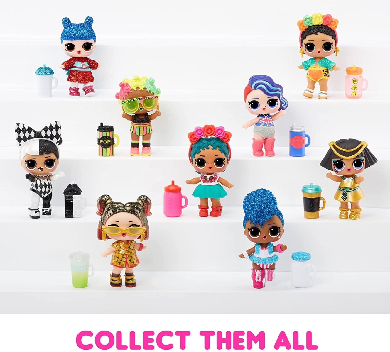 L.O.L. Surprise! World Travel Doll – 8 Surprises Inside Including Passport, Water Reveal & Fashion Accessories | Travel-Themed Collectible in Globe Packaging with Stand | Styles May Vary