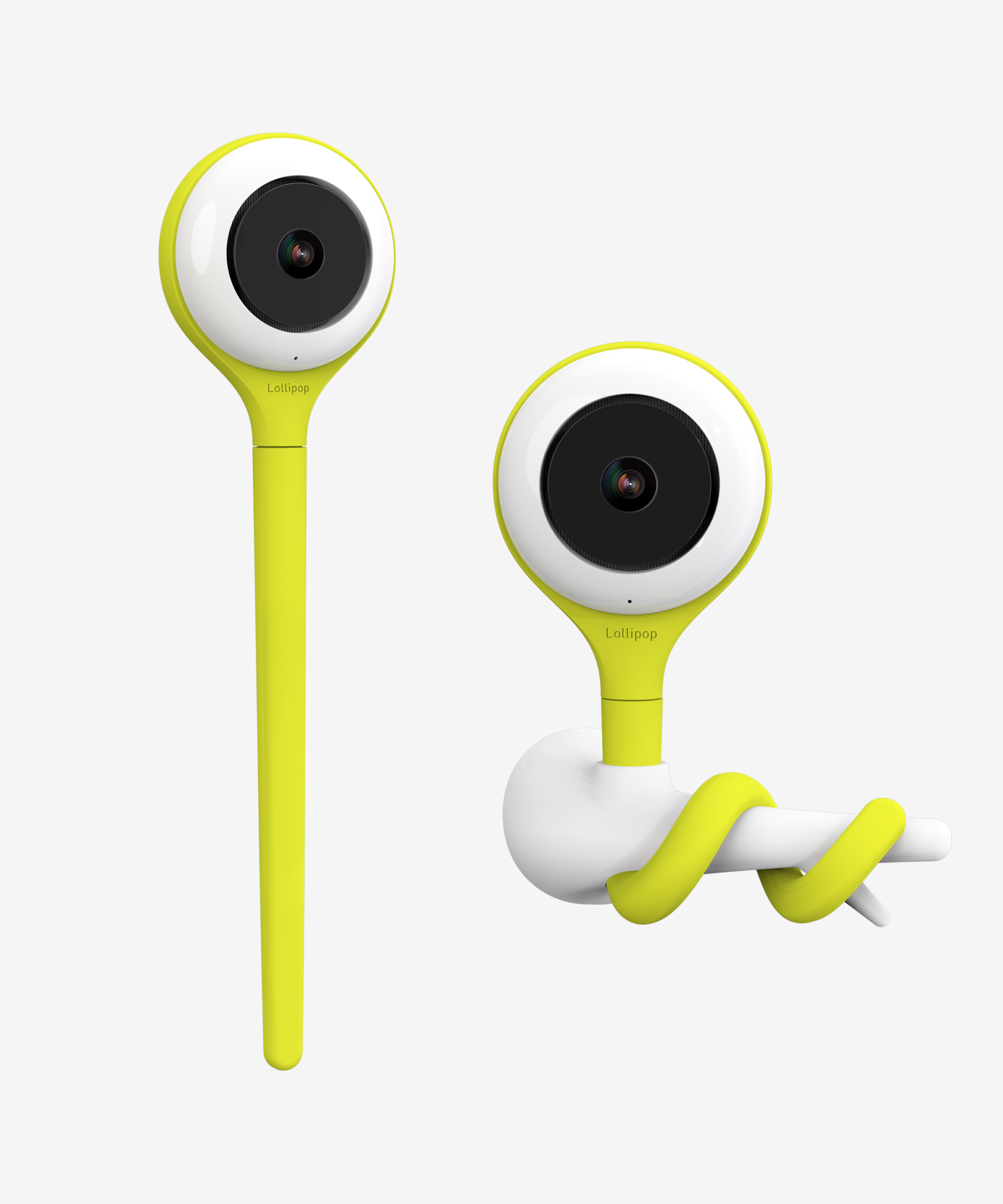 Lollipop Baby Camera | Advanced Smart Wi-Fi Full-HD 1080p Camera with Crying Detection and Breathing Monitoring (Available in Pistachio, Cotton Candy, and Turquoise) - MINIMEE KIDS