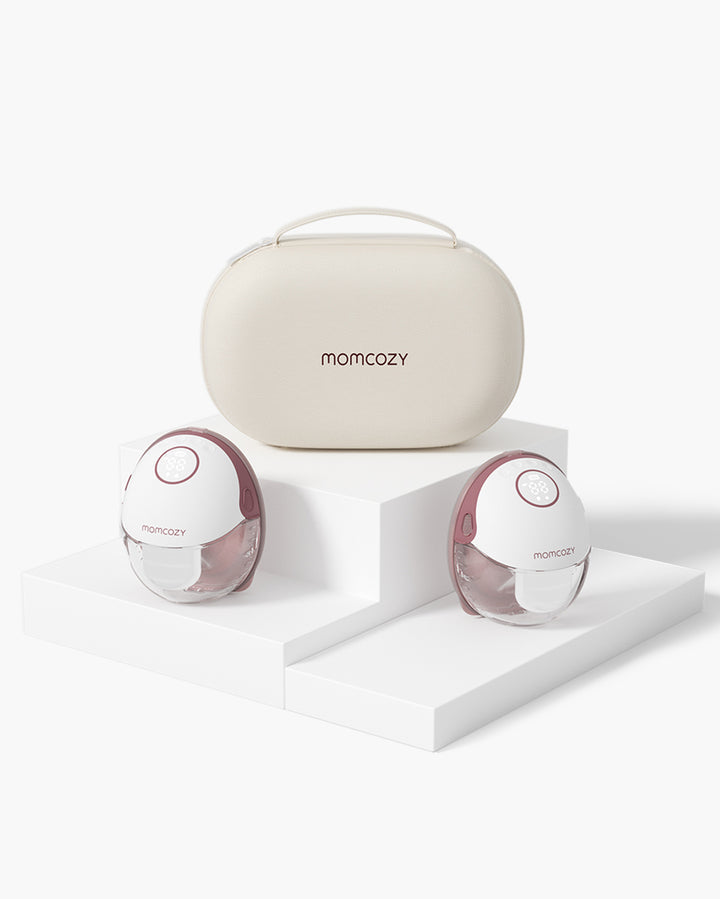 Momcozy Mobile Style™ M6 Hands-free Wearable Breast Pump | Ultra-Slim & Discreet 2nd Gen Motor | 3 Modes & 9 Suction Levels | Single or Double Pump Options with 12-Month Warranty - MINIMEE KIDS