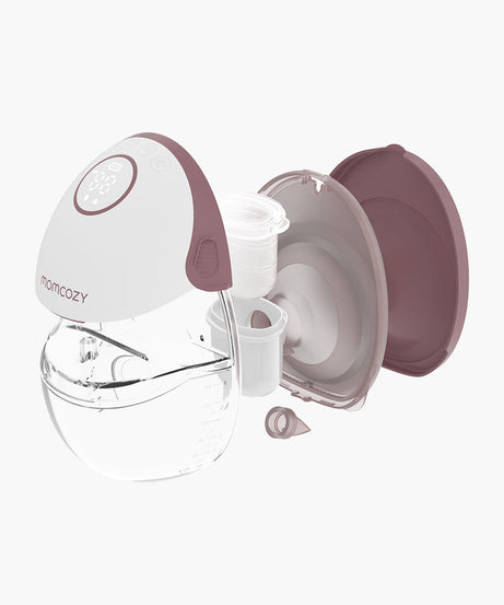 Momcozy Mobile Style™ M6 Hands-free Wearable Breast Pump | Ultra-Slim & Discreet 2nd Gen Motor | 3 Modes & 9 Suction Levels | Single or Double Pump Options with 12-Month Warranty - MINIMEE KIDS