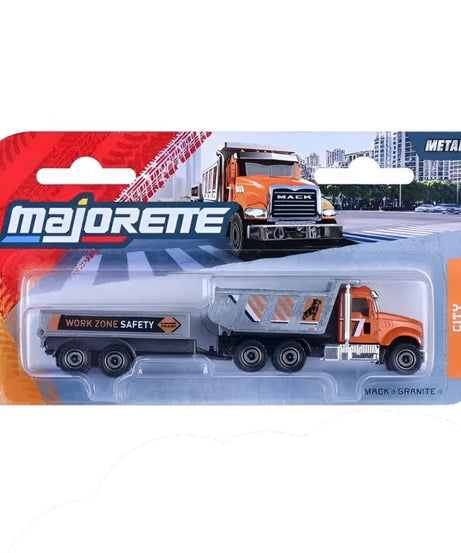 Majorette City Trailers Die-Cast Vehicle Set with Trailer – Metal Miniature Toy Vehicles | 6 Assorted Variants | Moving Parts | 13cm Collectible Toy Cars for Kids 3+ Years - MINIMEE KIDS