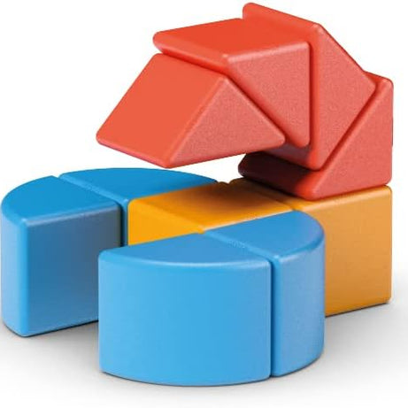 Geomag Magicube Magnetic Building Blocks & Fun Card Activities 16 Pieces For Ages 2-5 Years