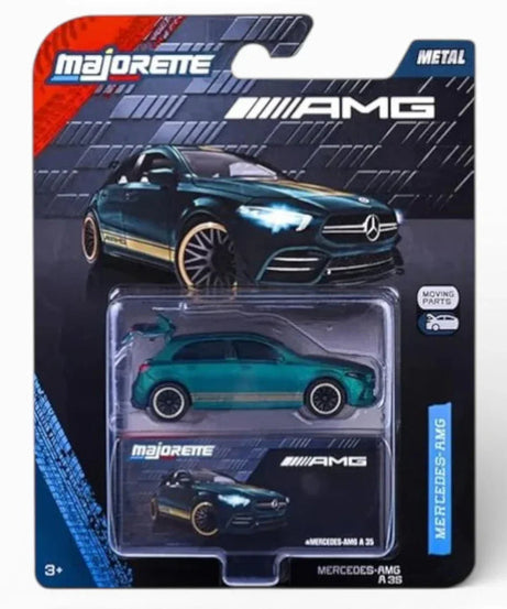 Majorette Mercedes-AMG Premium Die-Cast Car Collection with Moving Parts & Suspension – Officially Licensed Metal Model Cars for Kids & Collectors – Choose from 6 AMG Variants