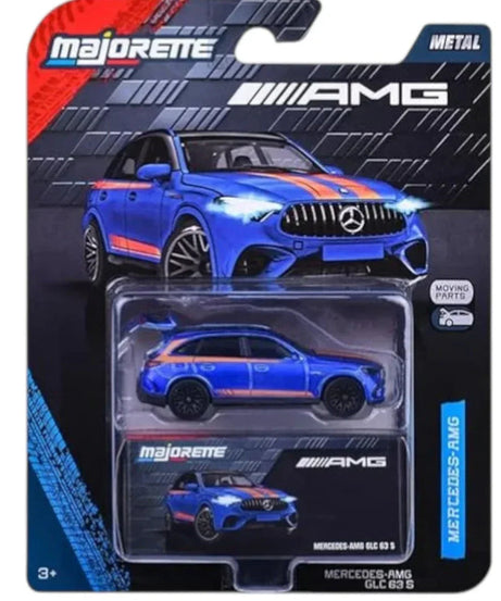 Majorette Mercedes-AMG Premium Die-Cast Car Collection with Moving Parts & Suspension – Officially Licensed Metal Model Cars for Kids & Collectors – Choose from 6 AMG Variants
