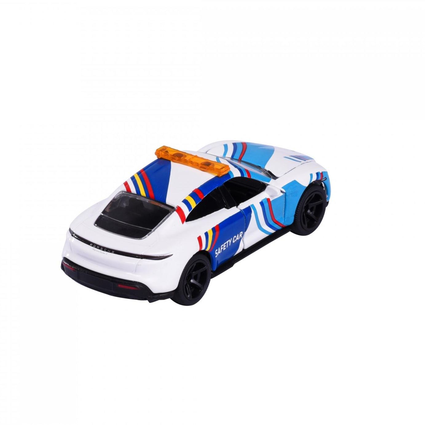 Majorette Porsche Edition - Porsche Taycan Turbo S Safety Car | Official Licensed Die-Cast Car with Metal Body, Rubber Tires, Suspension & Opening Parts | Collector’s Edition | 3+