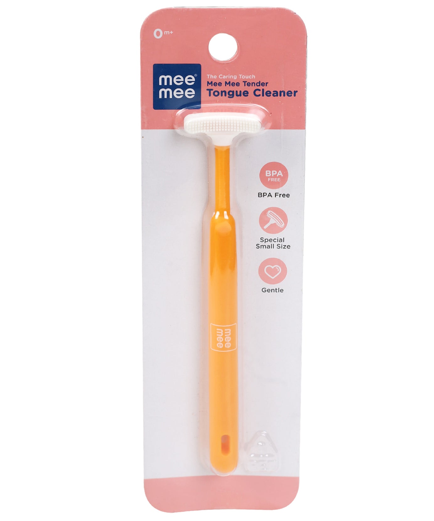 Mee Mee The Caring touch Gentle Tender Tongue Cleaner for 0+ months Special Small size (Color May vary) - MINIMEE KIDS