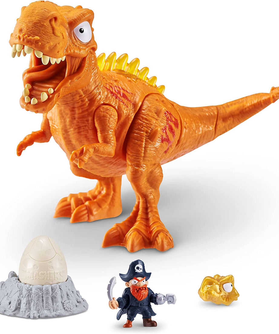 ZURU Smashers Dino Island Mega Dino Egg – 25+ Surprises, Dinosaur Toys for Kids, Includes Slime, Sand & More, Ages 5+ - MINIMEE KIDS