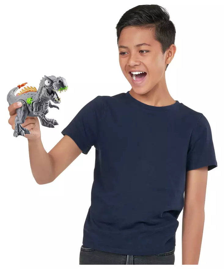 Zuru Smashers Mega Jurassic Light Up Dino Egg - 26 Surprises, Light Up & Roar Dino Fun for Kids Ages 5+