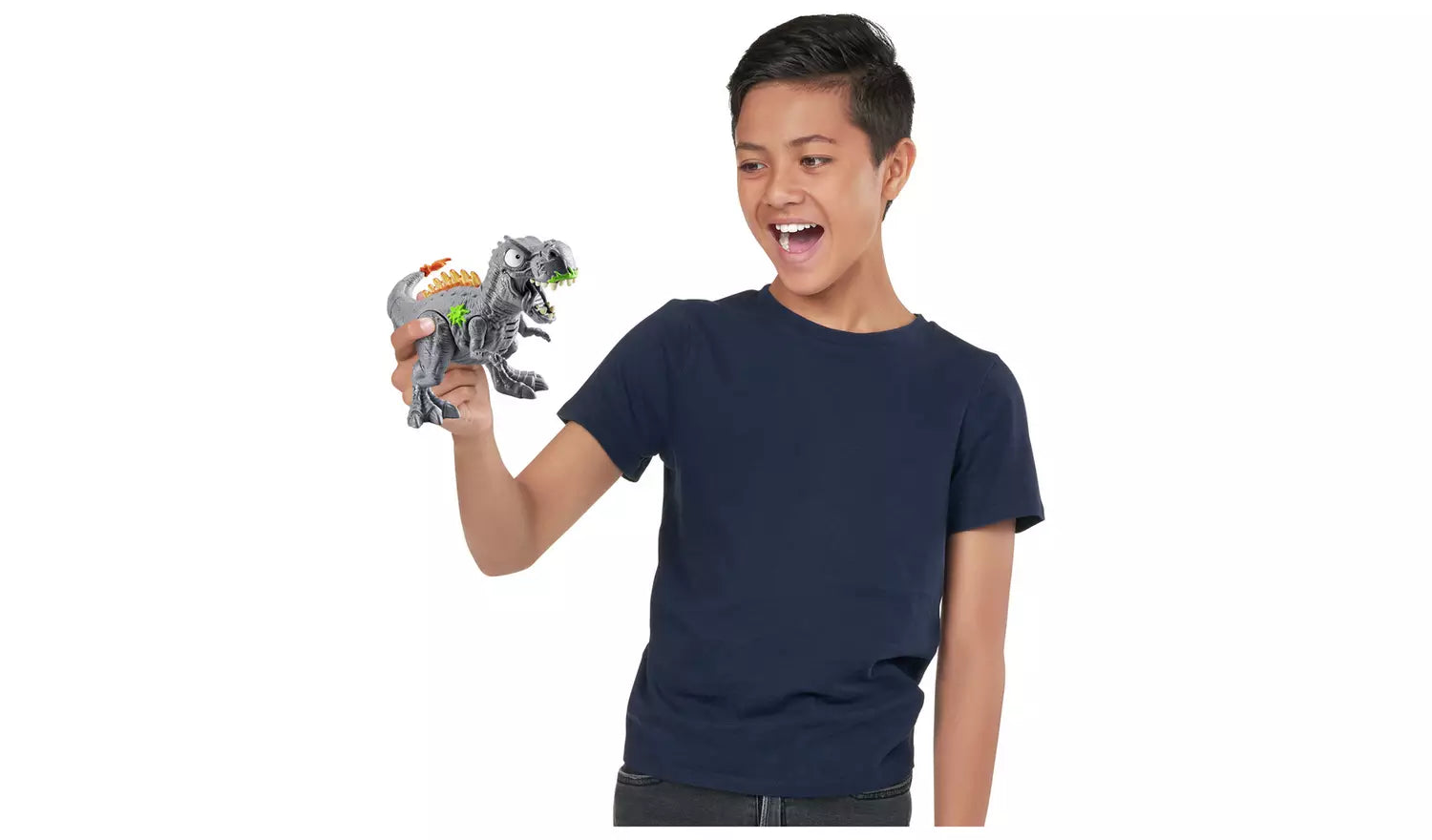 Zuru Smashers Mega Jurassic Light Up Dino Egg - 26 Surprises, Light Up & Roar Dino Fun for Kids Ages 5+