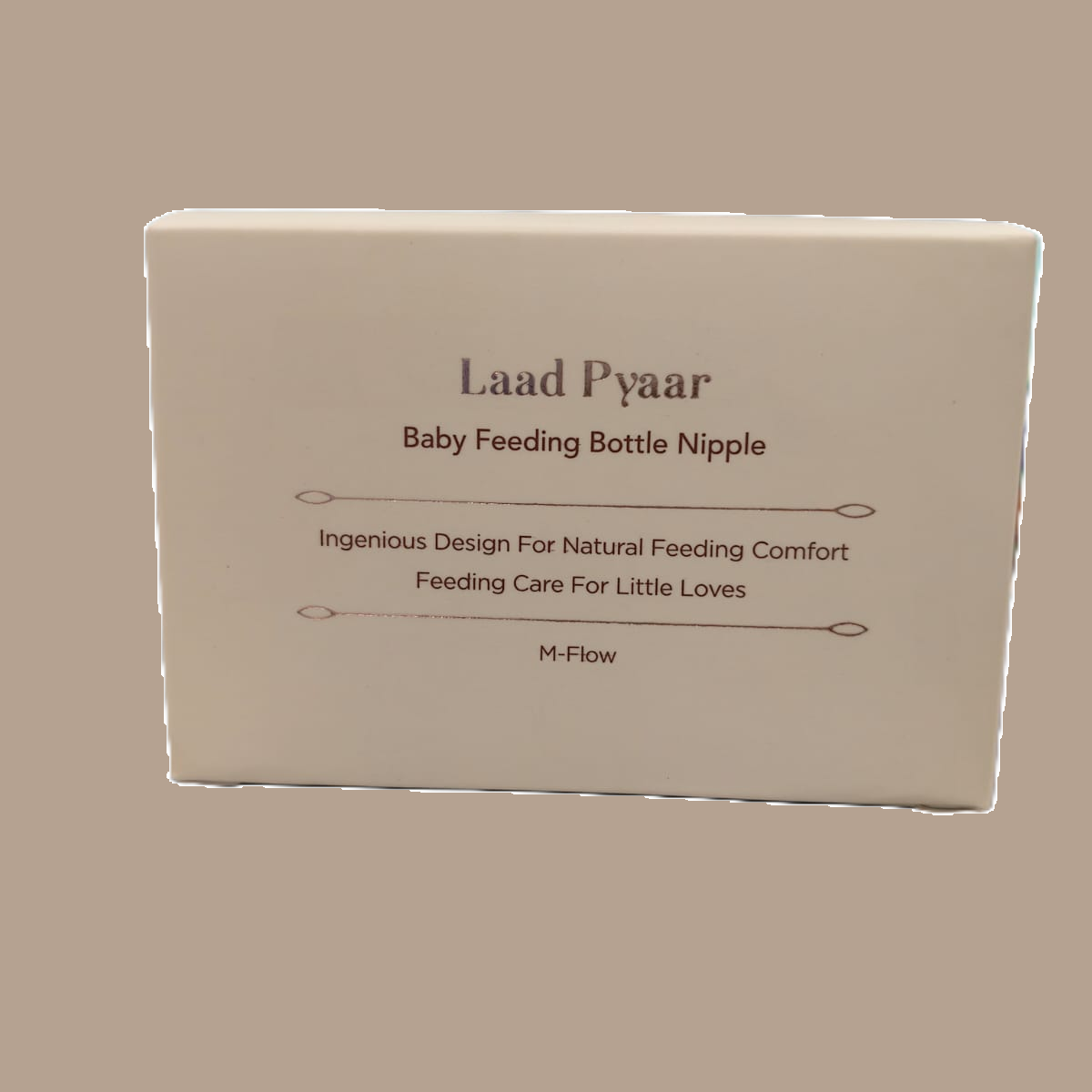 Baby Forest Laad Pyaar Baby Feeding Bottle Nipples (S-Flow & M-Flow) – Soft, BPA-Free Silicone Teats for Natural Breastfeeding Comfort