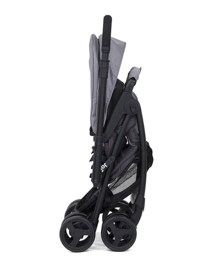 Joie Mirus Compact Stroller - Dark Pewter | From Newborn to 3 Years (Up to 15kg) | With Reversible Handle Lightweight and Versatile - MINIMEE KIDS