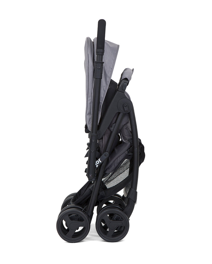 Joie Mirus Compact Stroller - Dark Pewter | From Newborn to 3 Years (Up to 15kg) | With Reversible Handle Lightweight and Versatile - MINIMEE KIDS