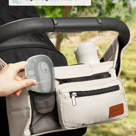 Momcozy Electric Baby Nail File Kit NC02 - Whisper Quiet Low Noise Trimmer with 360° Fog LED Light, 4 Adjustable Speeds, Rechargeable Battery, and Safe Grinding Pads for Gentle Baby Nail Care