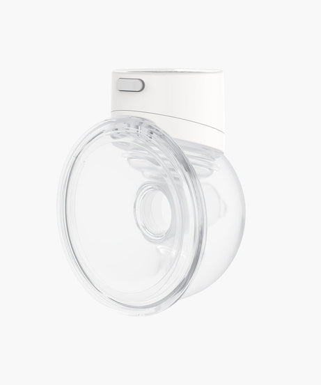 Momcozy S12 Pro Wearable Single Electric Breast Pump – Hands-Free, 24mm, White, Silent & Portable with 3 Modes, 9 Suction Levels, Leakproof Design, Rechargeable & BPA-Free - MINIMEE KIDS