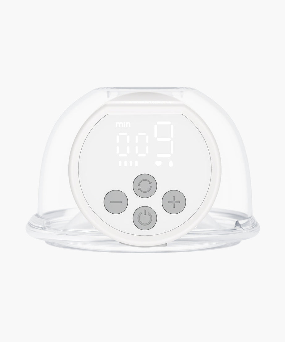 Momcozy S12 Pro Wearable Single Electric Breast Pump – Hands-Free, 24mm, White, Silent & Portable with 3 Modes, 9 Suction Levels, Leakproof Design, Rechargeable & BPA-Free - MINIMEE KIDS