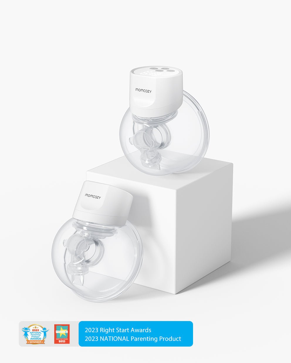 Momcozy Wearable Breast Pump S12 Pro | Dual Pump – 3 Modes, 9 Suction Levels, Double-Sealed Flange, LED Display & Silent Operation for Hands-Free Pumping