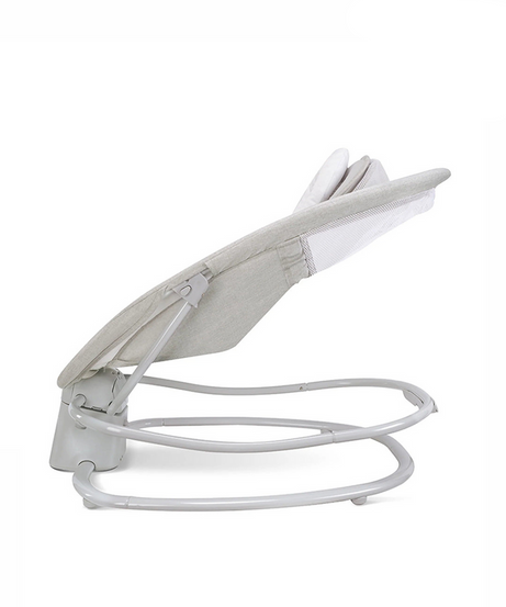 Mastela Baby Deluxe 4-in-1 Smart Swing & Rocker | Bluetooth & App Controlled Automatic Cradle | Birth to 36 Months (15kg) | 5 Swing Angles, Detachable Tray & Mosquito Net - MINIMEE KIDS