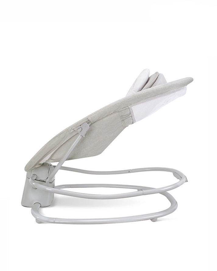 Mastela Baby Deluxe 4-in-1 Smart Swing & Rocker | Bluetooth & App Controlled Automatic Cradle | Birth to 36 Months (15kg) | 5 Swing Angles, Detachable Tray & Mosquito Net - MINIMEE KIDS