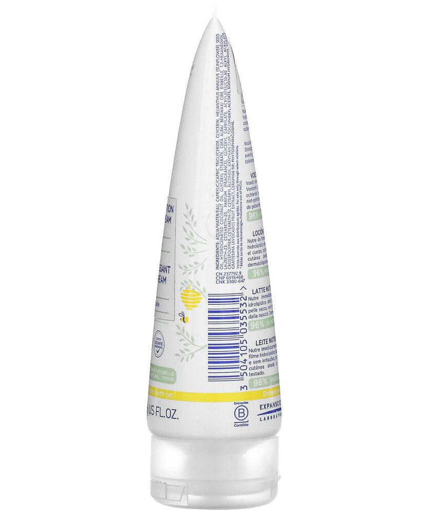 Mustela Nourishing Lotion with Cold Cream for Baby's Body - Organic Beeswax | 200ml | Made in France
