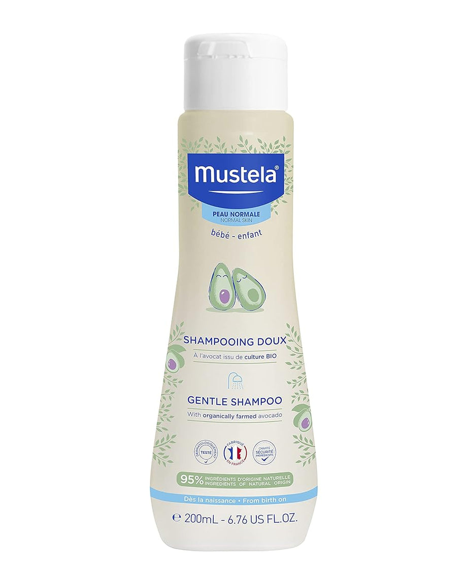 Mustela Gentle Shampoo with Organic Avocado - 200ml - MINIMEE KIDS