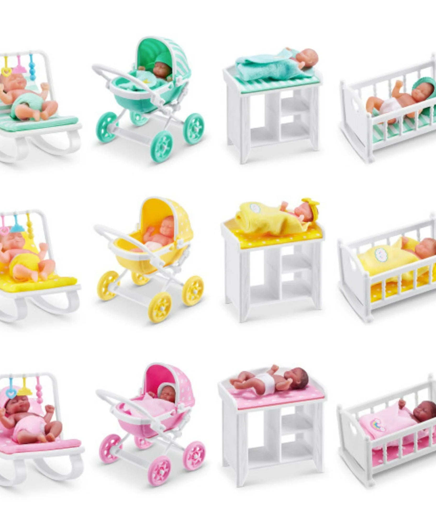 Zuru 5 Surprise My Mini Baby Series 1 | Mystery Capsule with 5 Surprises | Collectible Ultra-Realistic Miniature Baby Doll & Playset for Kids 3+