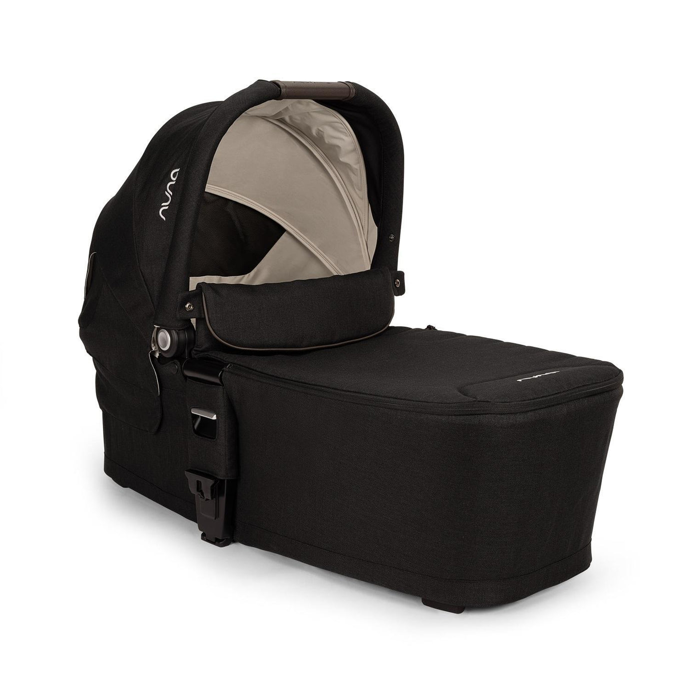 Nuna MIXX Carrycot - Caviar | Comfort and Elegance for Your Newborn