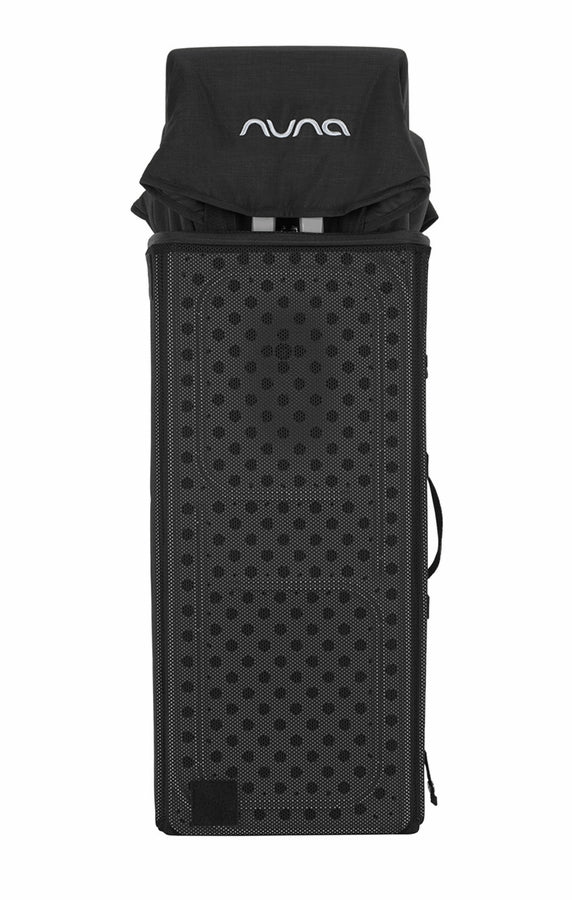 Nuna SENA Aire Playard with Zip Off Bassinet - Caviar | The Ultimate Travel Crib for Your Baby's Comfort