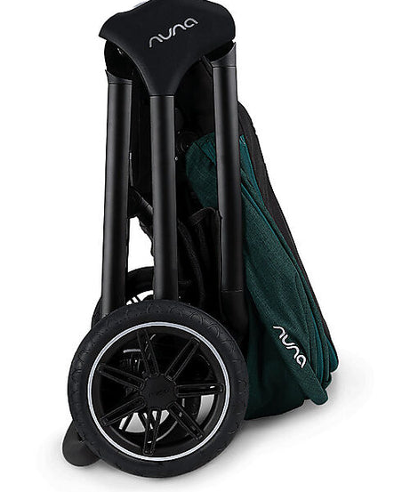 Nuna TRIV Next Baby Stroller | With Spring Suspension Seat Technology, One Touch Braking System | Pram for 0M+ (Up to 22kg) - Lagoon