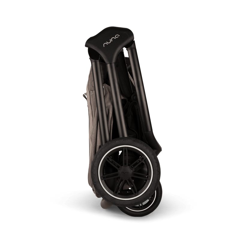 Nuna TRIV Next Baby Stroller | Spring Suspension Seat Technology, One Touch Braking System | Pram for 0M+ (Up to 22kg) - Cedar