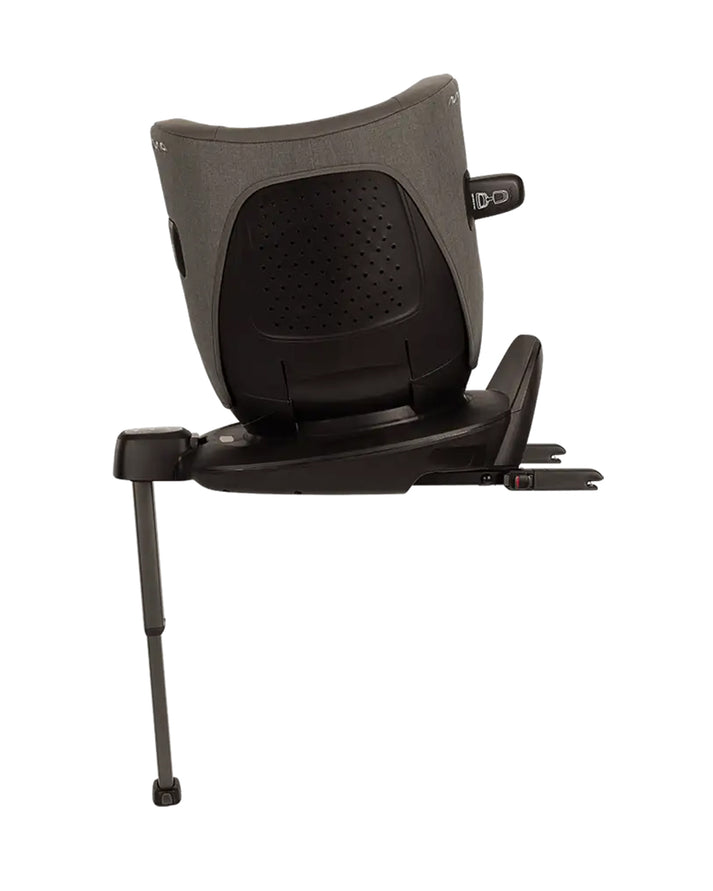 Nuna Pruu Baby Car Seat - Versatile 360° Rotation for Newborn to 5 Years - Granite