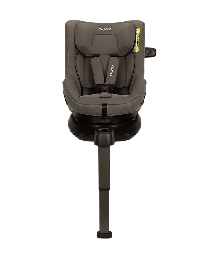 Nuna Pruu Baby Car Seat - Versatile 360° Rotation for Newborn to 5 Years - Granite