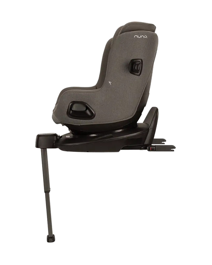 Nuna Pruu Baby Car Seat - Versatile 360° Rotation for Newborn to 5 Years - Granite